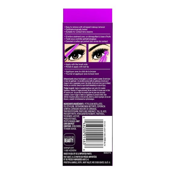 COVERGIRL So Lashy! Black #830 Waterproof Mascara - Picture 2 of 4